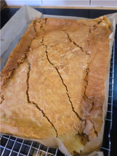 White Chocolate Butterscotch Blondies