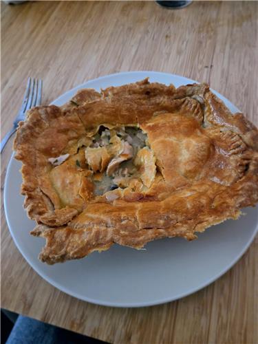Chicken, Mushroom & Tarragon Pie