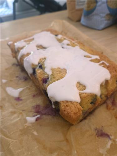 Blueberry, Almond & Lemon Cake