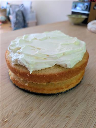 Lemon Curd Layer Cake